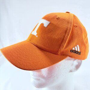 Vintage adidas‎ Embroidered UT Vols Spell Out Logo on Snapback Baseball Hat Rare